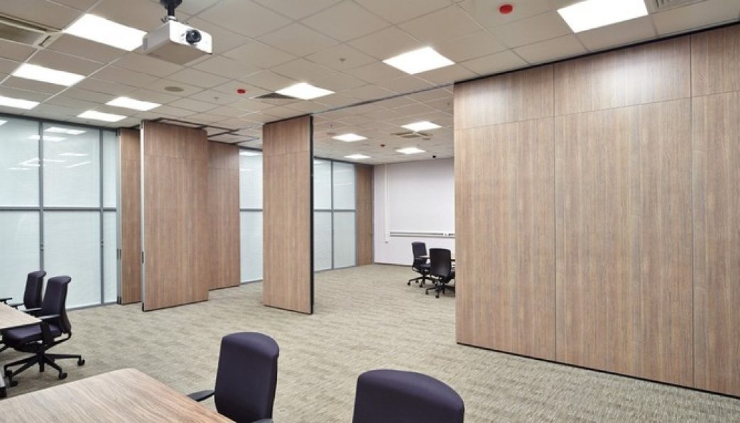 Partitions in offices