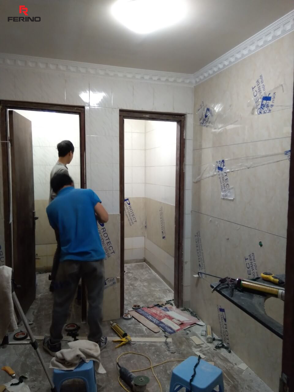 Hoàn thiện công trình nhà anh Hải tại 105 Tôn Đức Thắng - Đống Đa - Hà Nội