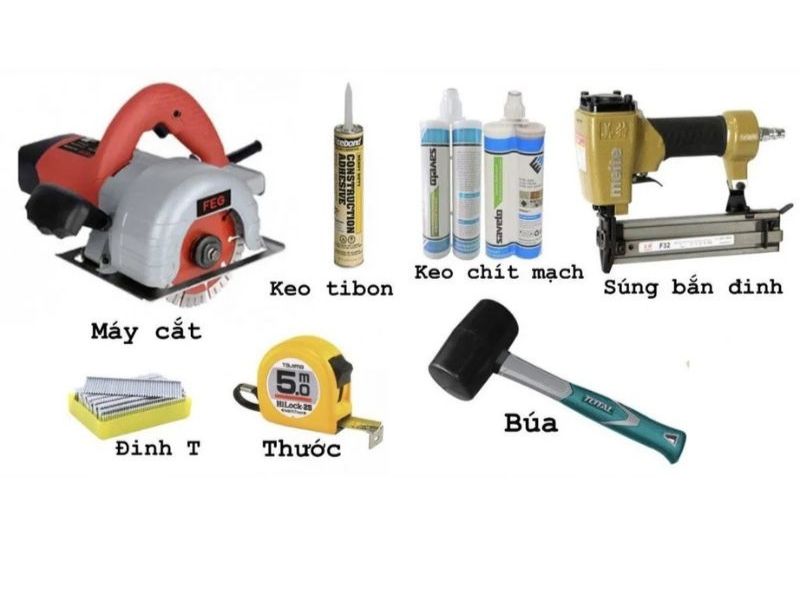 Cách thi công tấm nhựa ốp tường