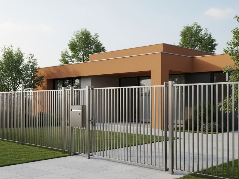 Mẫu hàng rào đẹp đơn giản