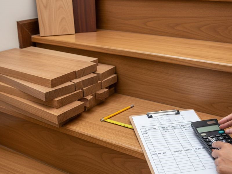 Cách tính giá cầu thang gỗ