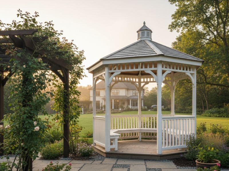 Kích thước nhà chòi lục giác