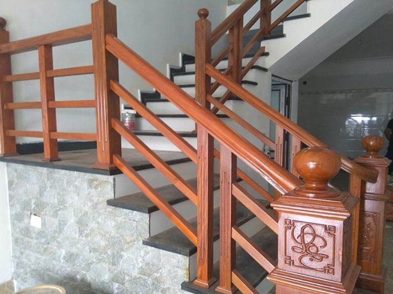 Các mẫu cầu thang gỗ đẹp đơn giản