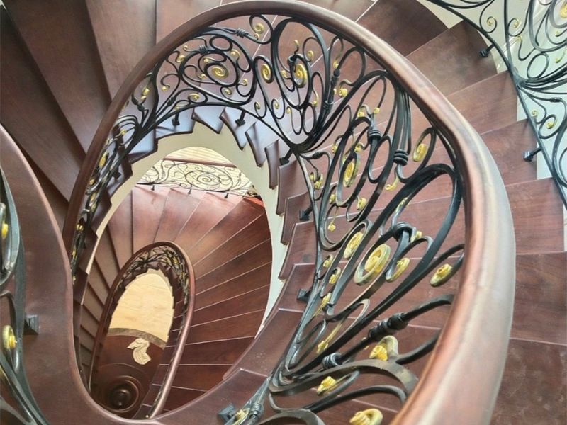 Các mẫu cầu thang gỗ đẹp đơn giản