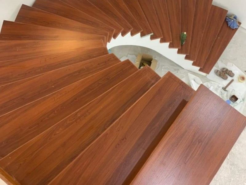 Các mẫu cầu thang gỗ đẹp đơn giản