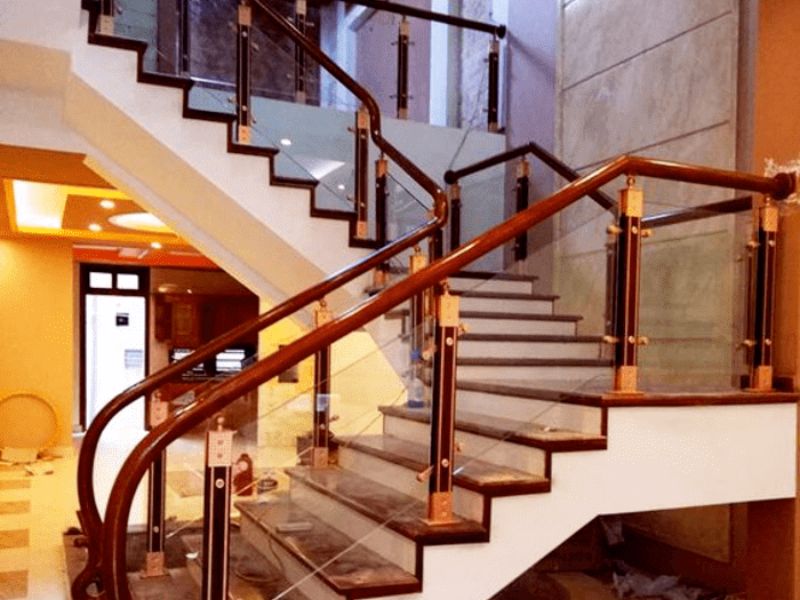 Các mẫu cầu thang gỗ đẹp đơn giản