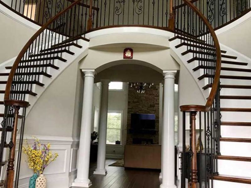 Các mẫu cầu thang gỗ đẹp đơn giản