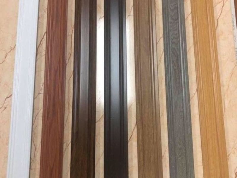 Kích thước vật liệu ốp chân tường thấp