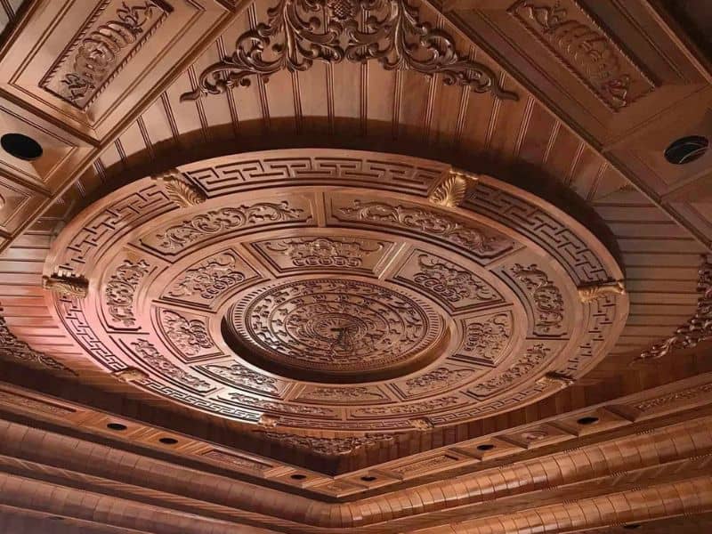 Mẫu trần nhựa phòng ngủ đơn giản