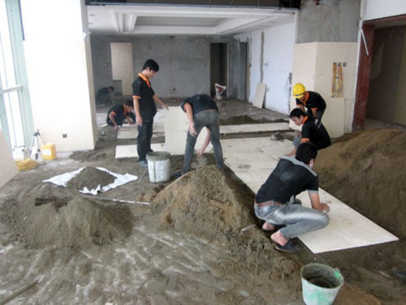 cách chống nồm ẩm khi xây nhà