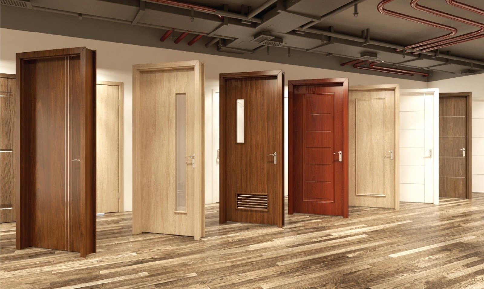 Cửa gỗ công nghiệp Ferino