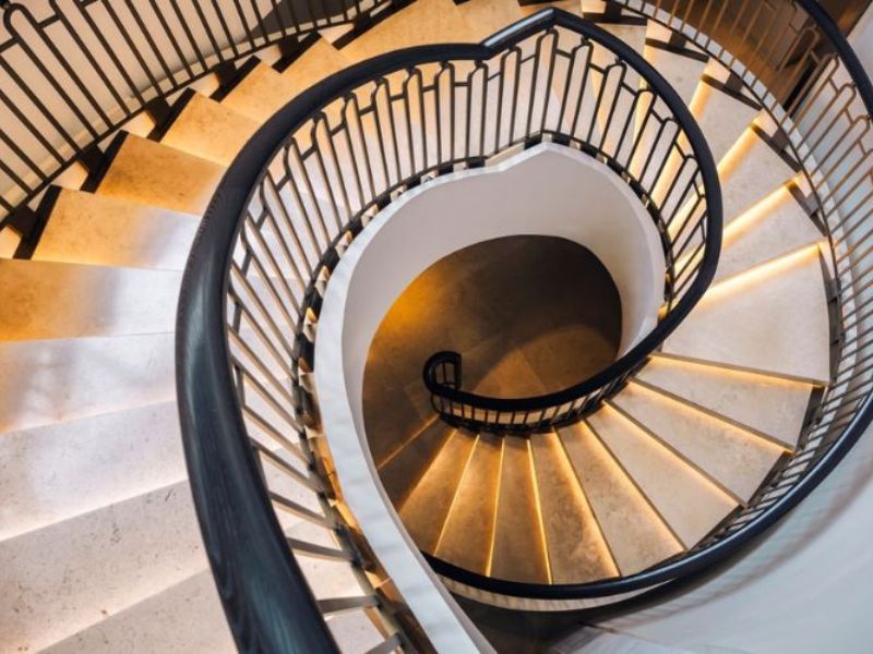 kích thước bậc cầu thang theo phong thủy