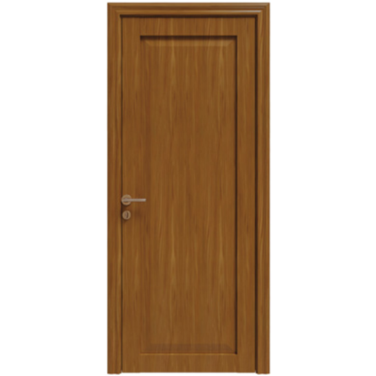 Cửa gỗ Thông Mỹ biến tính trơn hiện đại