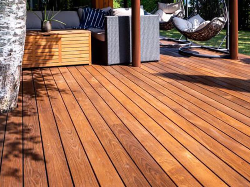 Gỗ tự nhiên ngoài trời