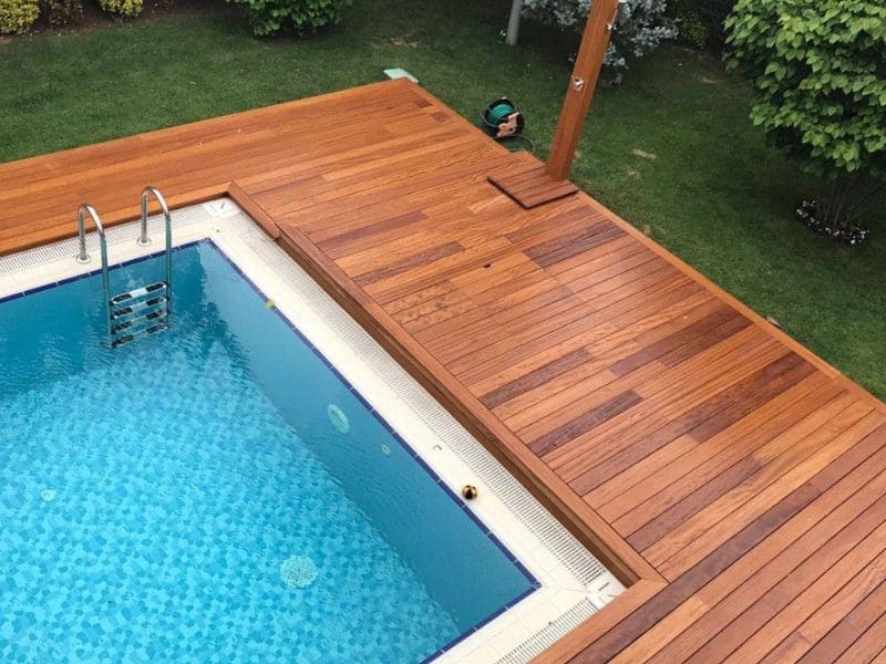 Gỗ tự nhiên ngoài trời