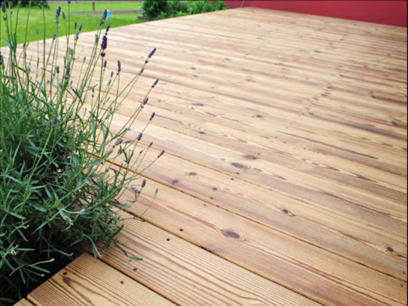 Gỗ tự nhiên ngoài trời