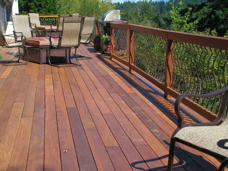 Gỗ tự nhiên ngoài trời