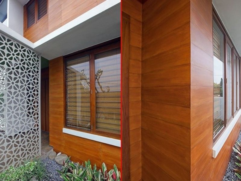 Gỗ tự nhiên ngoài trời