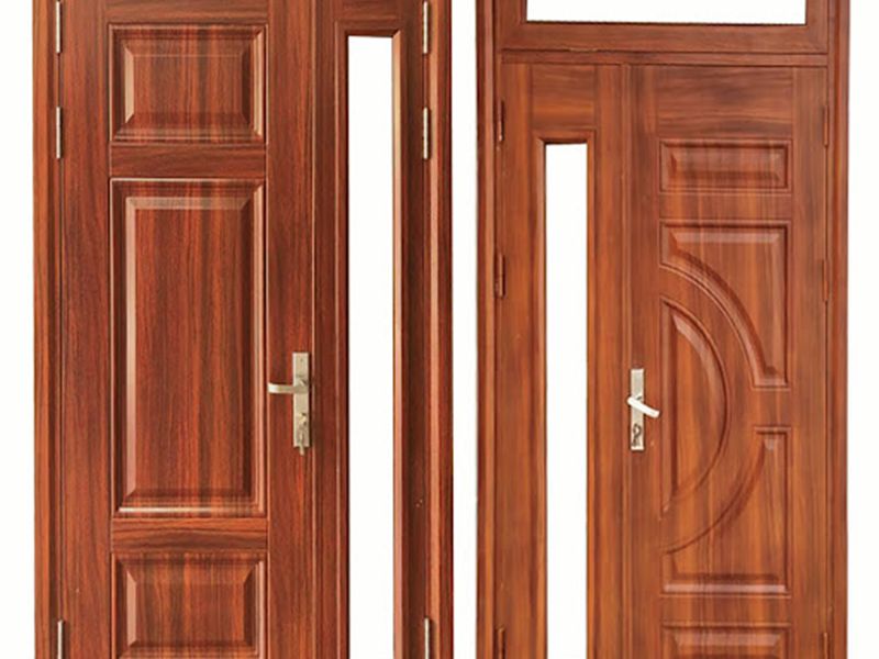 Kích thước cửa chính 2 cánh gỗ