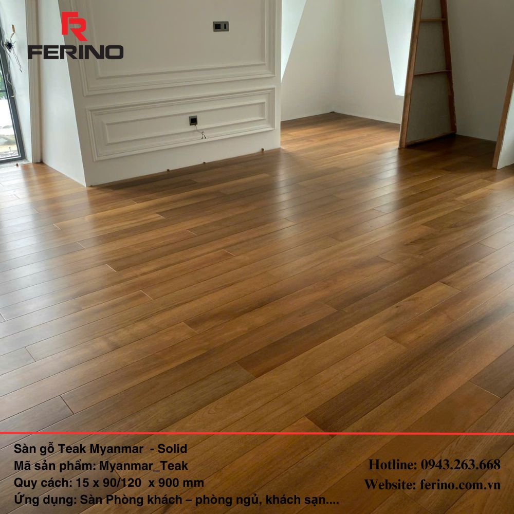 Sàn gỗ Myanmar_Teak -1