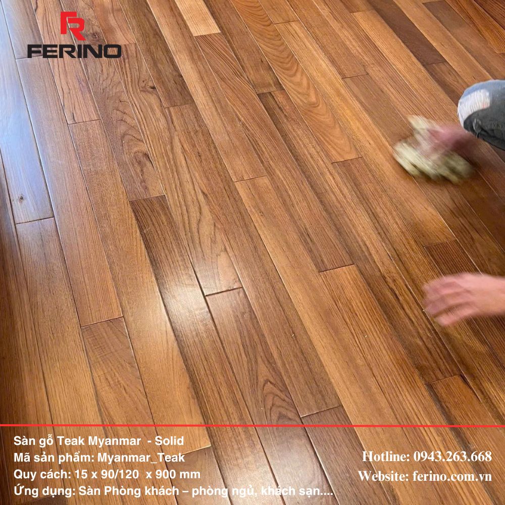 Sàn gỗ Myanmar_Teak - 3