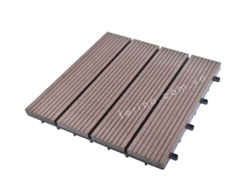 sàn gỗ ban công chung cư