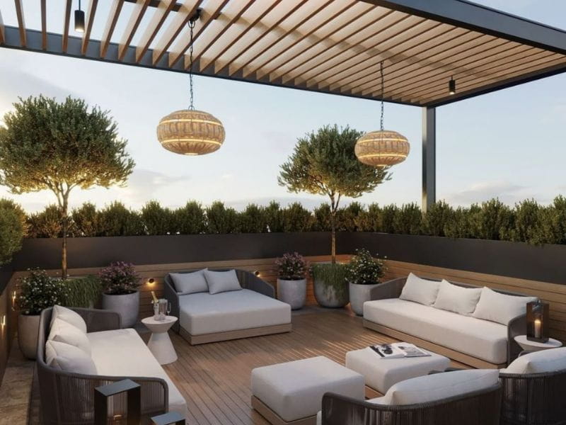 Nhà 2 Tầng Sân Thượng Đẹp