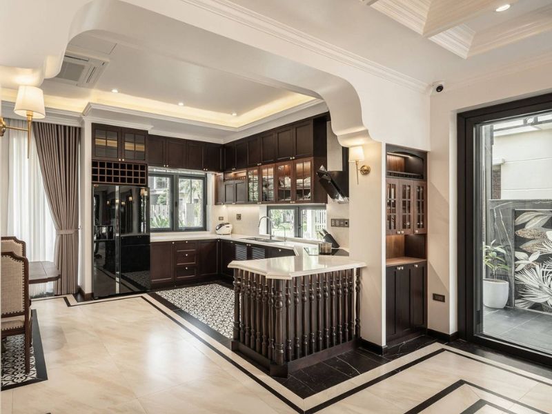 thiết kế nhà 1 trệt 2 lầu có sân thượng