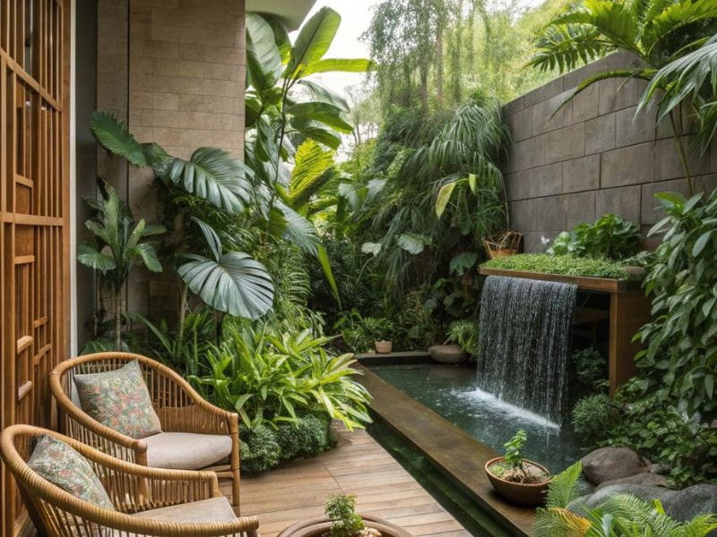 Ý tưởng trang trí sân vườn độc đáo