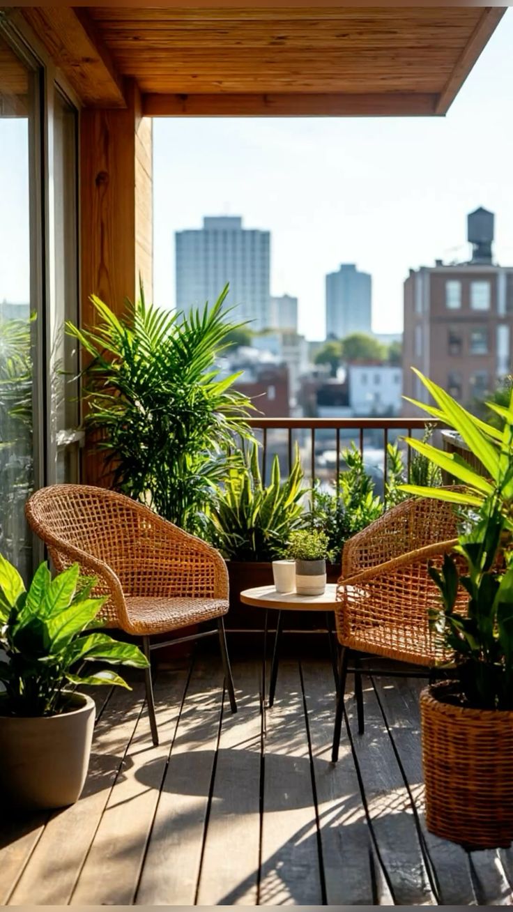 Góc nhìn ban công thư giãn