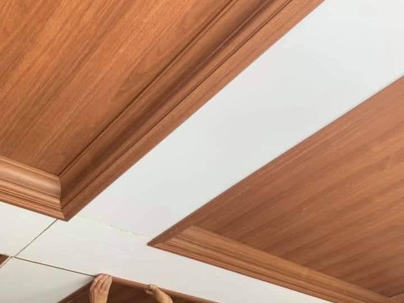 cách trang trí trần gỗ cao cấp