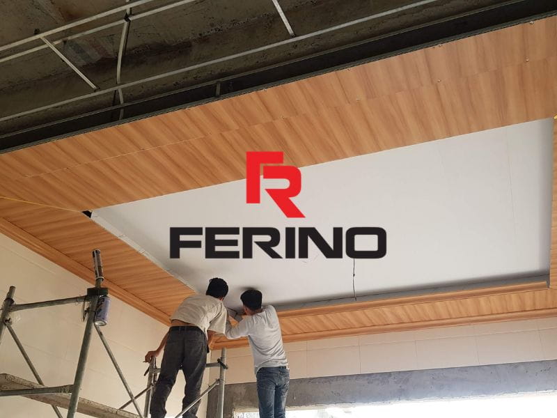 thi công trần nhựa giả gỗ tại Thanh Hóa