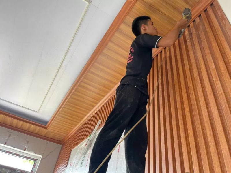 tiêu chuẩn thi công và nghiệm thu trần nhựa
