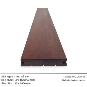 Sàn Gỗ Lim Biến Tính Nhiệt
