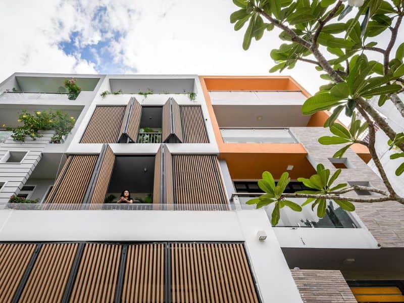 giải pháp chống nắng cho nhà hướng Tây