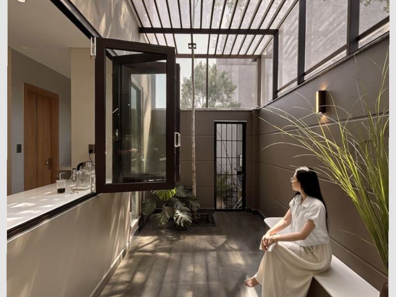 giải pháp chống nắng cho nhà hướng Tây