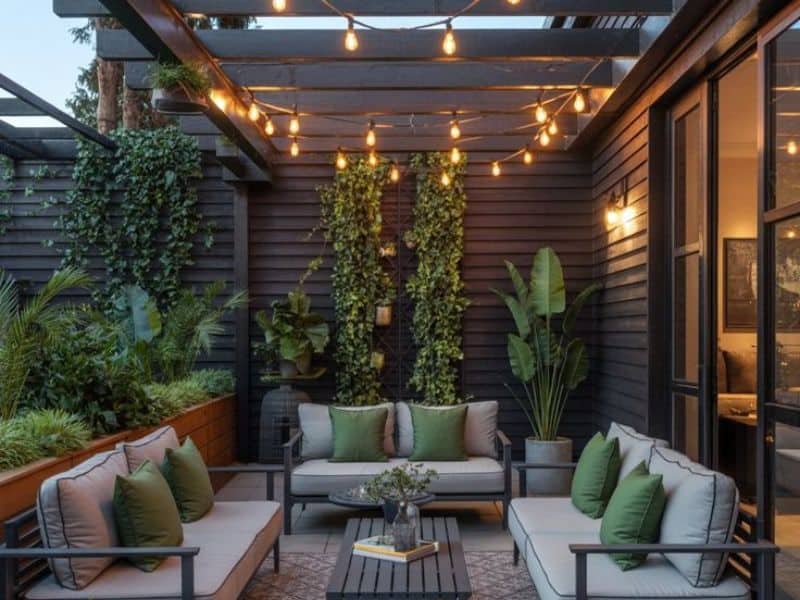 kinh nghiệm làm mái che sân thượng
