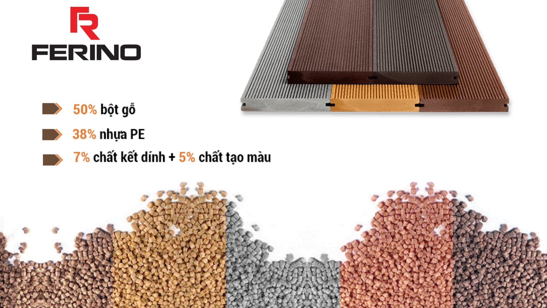 Decking gỗ nhựa hoàn thiện hồ bơi