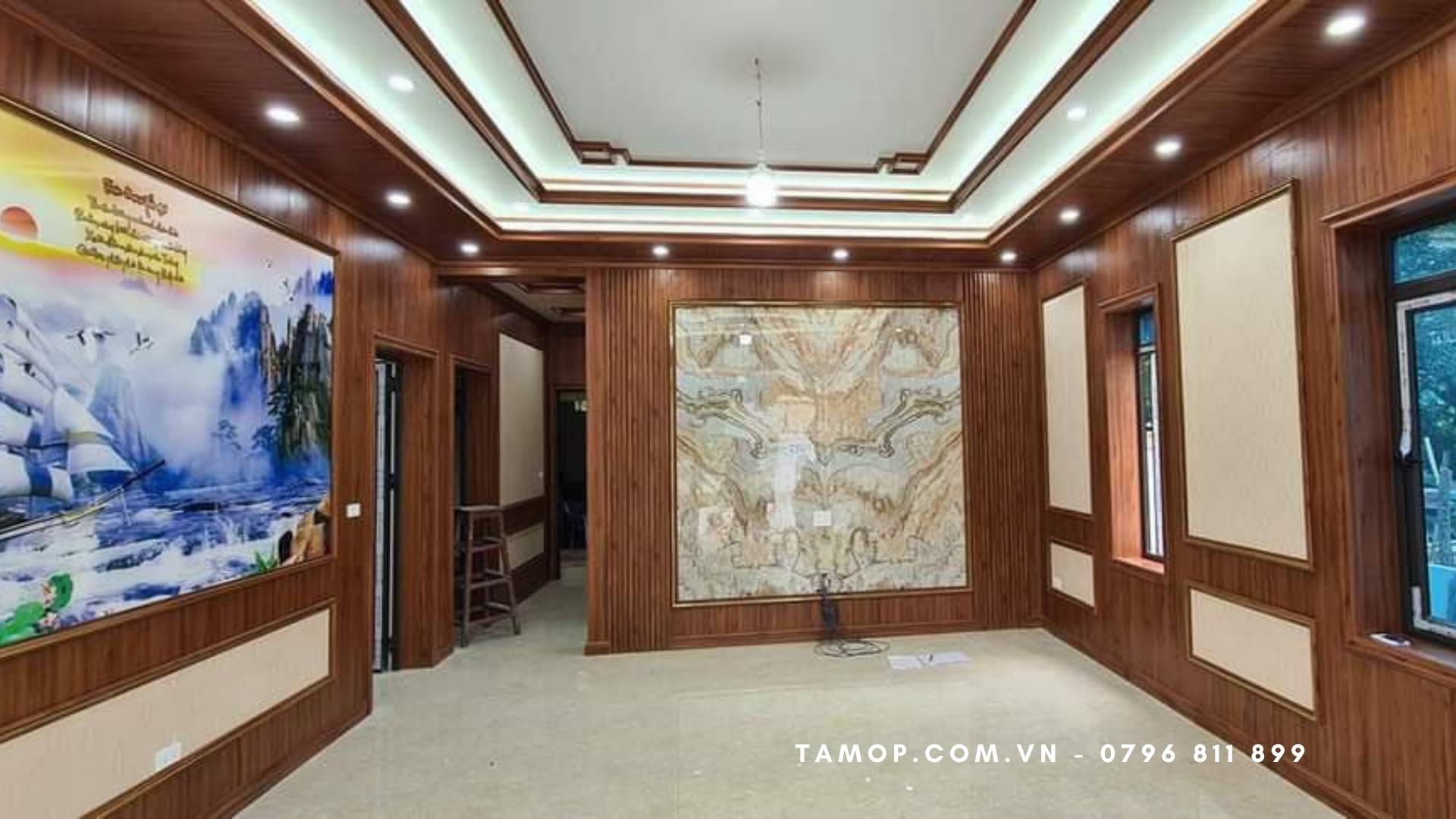 Mẫu trần Nano phòng khách