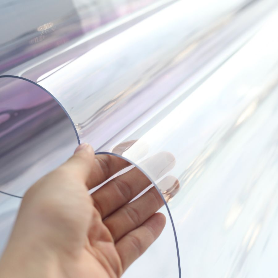 Cuộn nhựa PVC mềm trong suốt khổ lớn