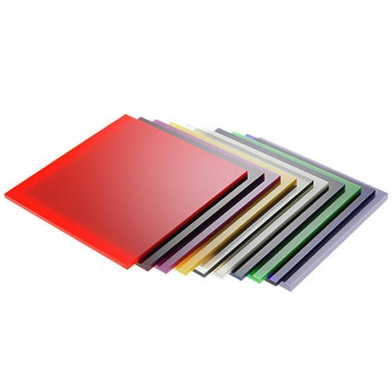 Các mẫu tấm nhựa cứng chịu lực với nhiều màu sắc