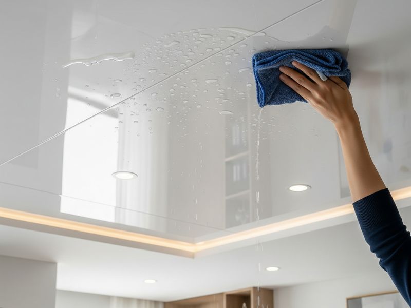 Bề mặt trần Nano phẳng dễ vệ sinh