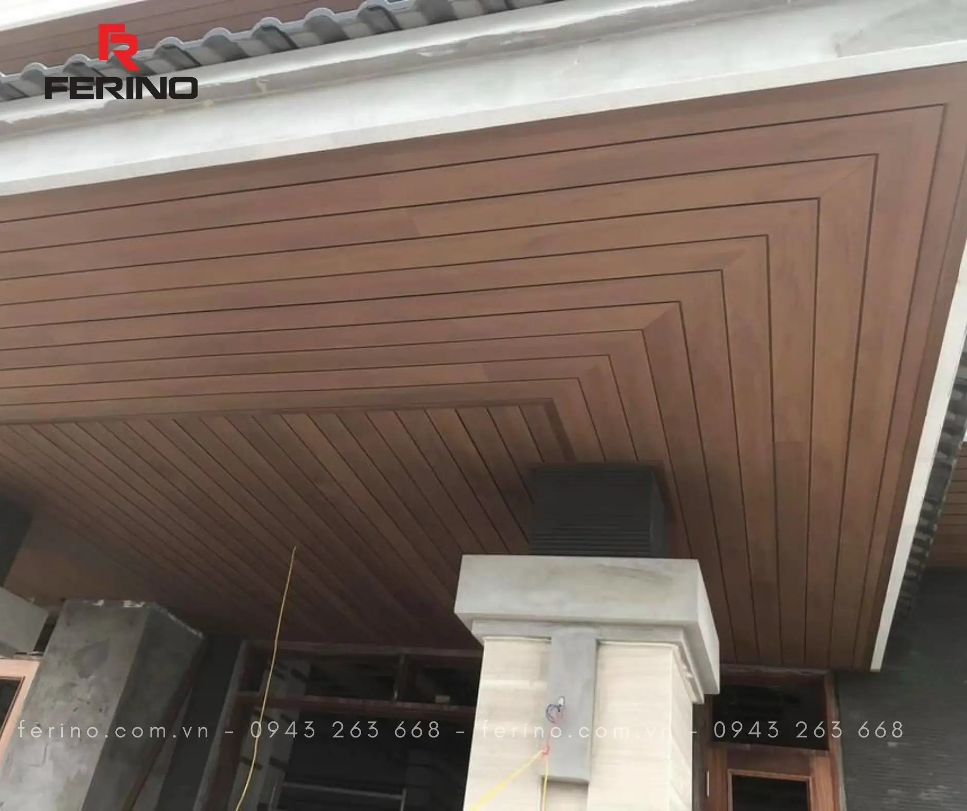 Trần nhựa ban công Ferino