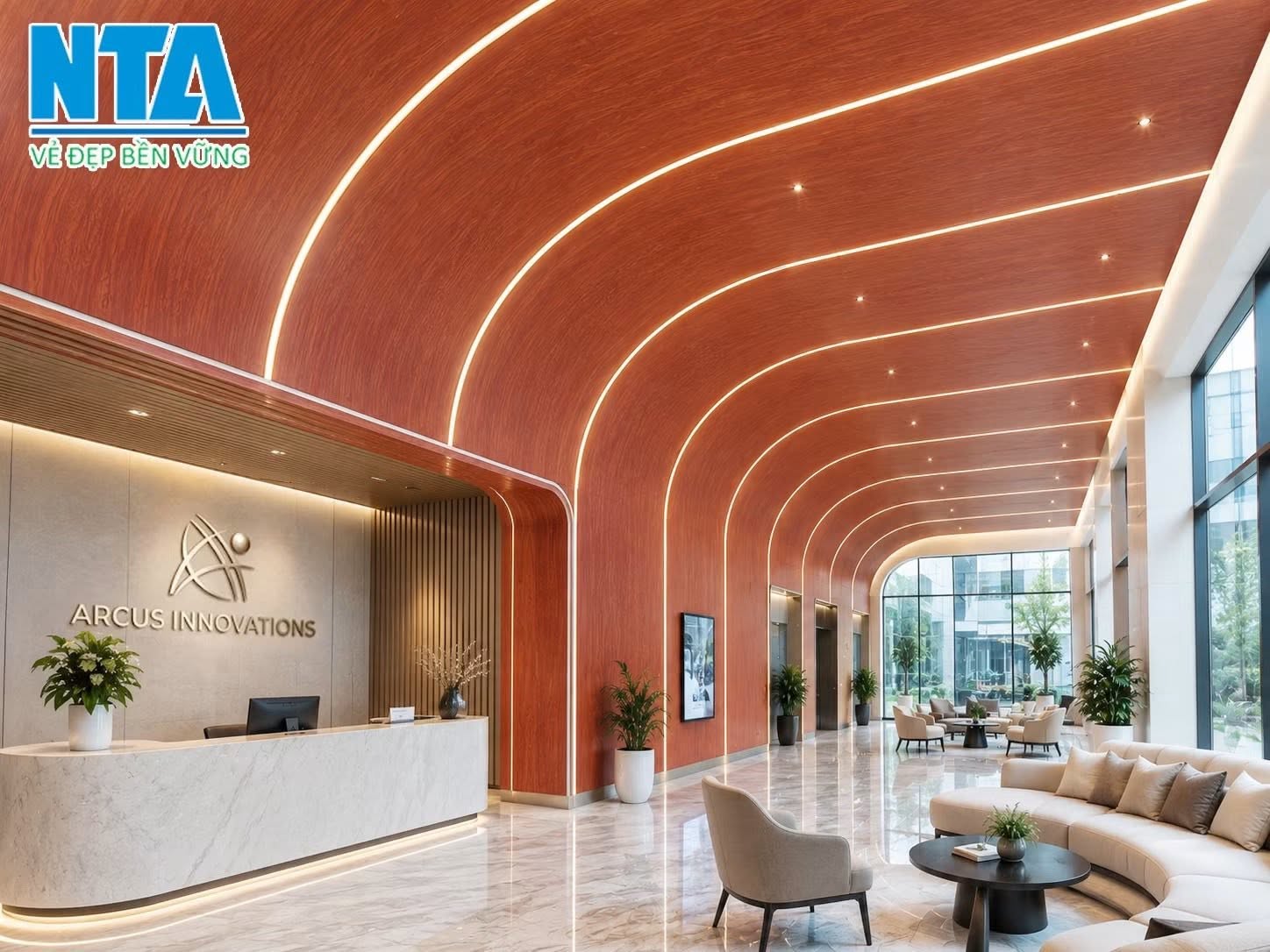 Trần nhựa Nano hoàn thiện