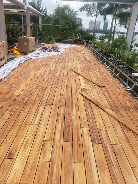 Gỗ Teak Ngoài Trời Giá 
